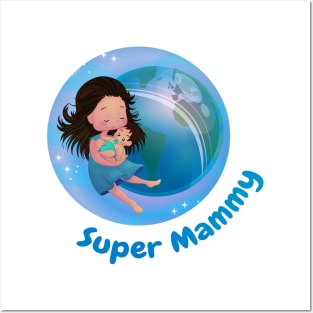 Super Mammy Posters and Art